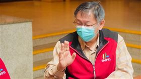 柯文哲黃珊珊視察劍潭青年中心（圖／台北市府提供）