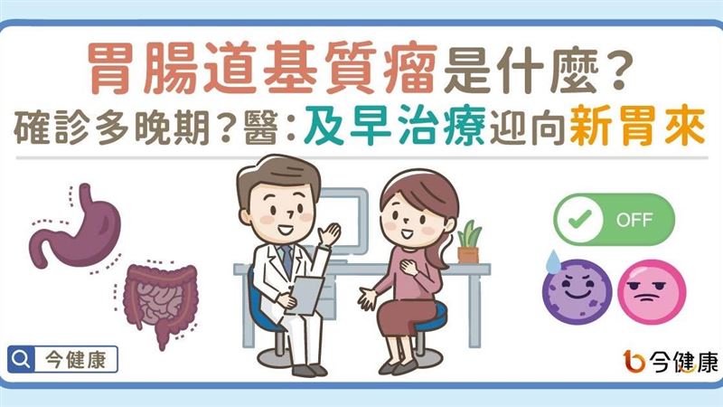 胃腸道基質瘤是什麼？確診多已是晚期
