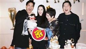 向佐，郭碧婷。(圖／向佐微博)