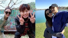 李多海、SE7EN交往7年，首度上節目曬恩愛。（圖／翻攝自MBC）