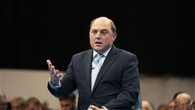 英國國防大臣華勒斯（Ben Wallace）（圖／美聯社／達志影像）