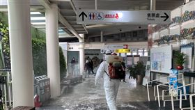 義民中學,確診,一家四口,明新科大,清消,台鐵（圖／新竹縣政府提供）