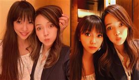 侯佩岑，李靚蕾，(圖／李靚蕾IG)