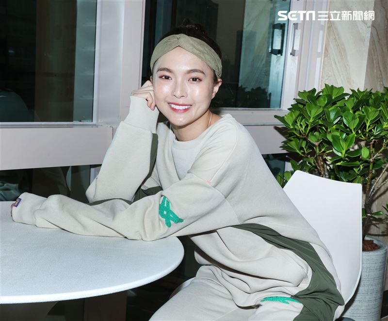 全明星3小豬黃沐妍三立新聞網專訪。（記者邱榮吉/攝影） 