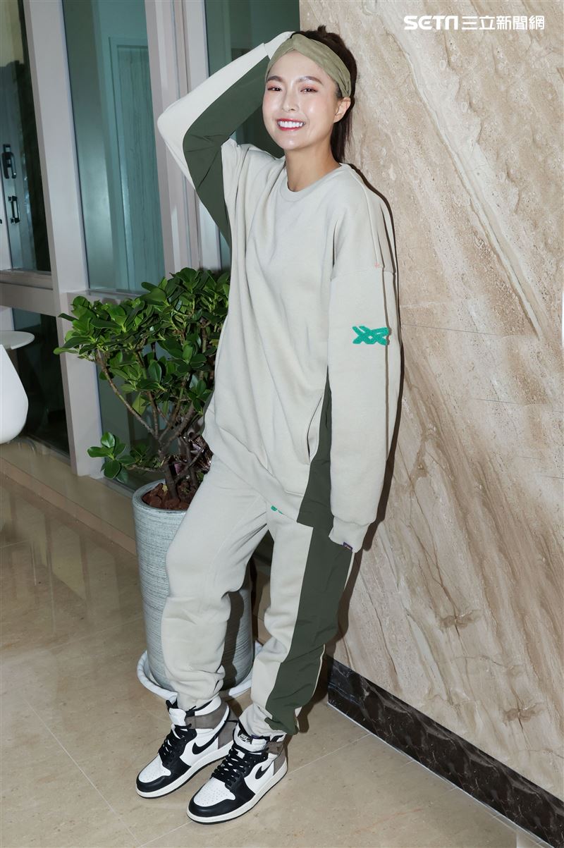 全明星3小豬黃沐妍三立新聞網專訪。（記者邱榮吉/攝影） 