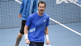 ▲莫瑞（Andy Murray）鏖戰近4小時闖進澳網次輪。（圖／美聯社／達志影像）