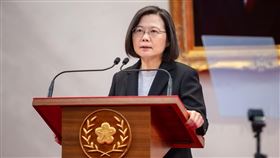 蔡英文發表2022年新年談話、元旦（圖／總統府提供）