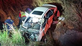 邊坡,小客車,台中市沙鹿,國道3號,