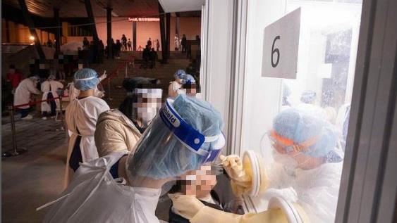 三民國小千人篩檢　林智堅16字心疼