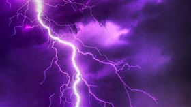 閃電，圖／翻攝自Pixabay