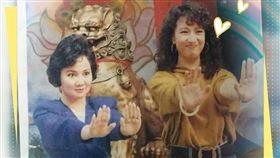 白冰冰曬出31年前《家有仙妻》劇照，右為林以真。（圖／翻攝自白冰冰臉書）