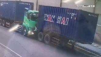 忘拉手煞車！司機肉身阻擋慘夾2車中