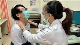 林函怡醫師提醒若兒童（尤其是青少年）出現心悸、手部顫抖、體重減輕的情形，應進一步尋求兒童內分泌科專科醫師的評估。（圖／新竹台大分院提供）