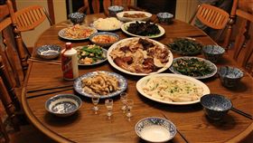 過年年夜飯，圍爐，年菜 圖／PIXABAY