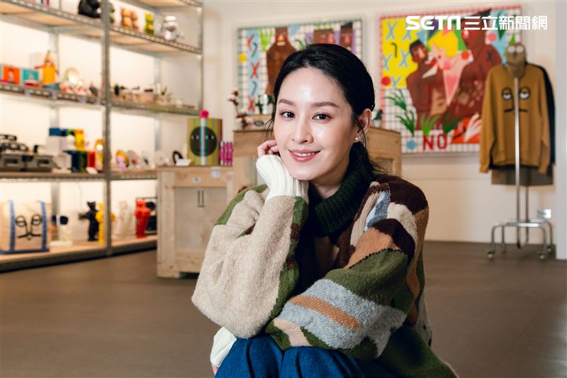 曾愷玹三立新聞網專訪。（圖／記者楊澍攝影）