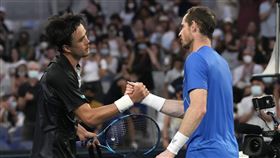 ▲丹尼爾太郎直落3淘汰莫瑞（Andy Murray）。（圖／美聯社／達志影像）