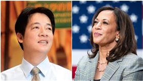 賴清德（左）與賀錦麗。（合成圖／翻攝自賀錦麗、賴清德臉書）