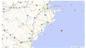 日本,氣象廳,地震,震央,宮崎縣,海嘯（圖／翻攝自日本氣象廳）