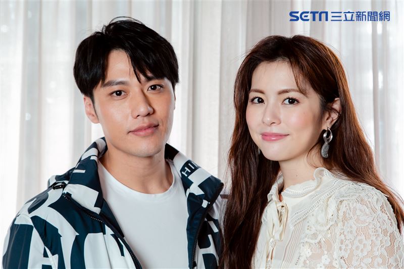 任容萱、張睿家《如果花知道》三立新聞網專訪。（圖／記者楊澍攝影）