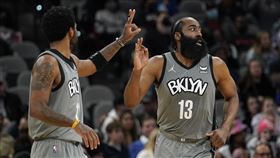 ▲哈登（James Harden）37分11助攻10籃板。（圖／美聯社／達志影像）