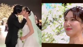 朴信惠、崔泰俊婚禮。（圖／翻攝自推特@StarAngel__）