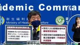 陳時中得到教訓：餐廳未實聯制禁內用（圖／翻攝自CDC）