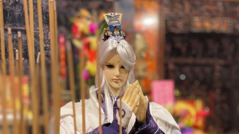 素還真鎮瀾宮求平安！酬神媽祖看電影