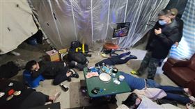 通緝犯,新北市,新莊區,賭場,賭博,骰子（圖／翻攝畫面）