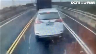 中彰大橋5車連撞6傷　行車紀錄器曝