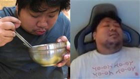  統神看體檢報告！糖化血紅素過高　一查瞬間癱軟、眼神死。（圖／那我也要睡啦YT頻道、亞洲統神twitch