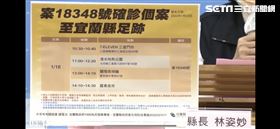 桃園確診女宜蘭足跡 宜蘭縣政府提供