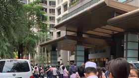  宜蘭礁溪飯店人員確診　篩檢畫面（圖／民眾提供）