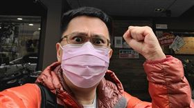 486先生，韓國瑜布條（圖／翻攝自486先生臉書）