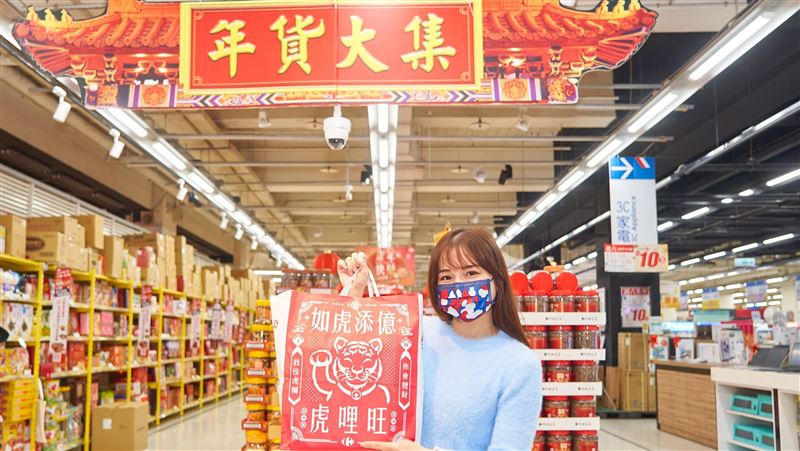 家樂福推福袋　最大獎一張台積電股票