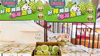 好釋降臨幸福迦倍　南仁湖接粒挺釋迦