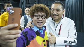 「侯Sir返校日」侯友宜與納豆飆戲（圖／新北市府提供）