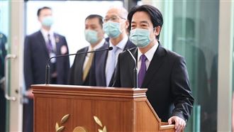 賴清德任內首出訪　帶防疫物資贈送