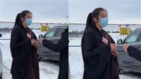 捕獲野生王祖賢！54歲膚況美到驚人　一穿袈裟卻「腫了」（圖／翻攝自微博）