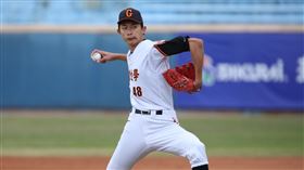 文化大學投手林振瑋。（圖／大專體總提供）