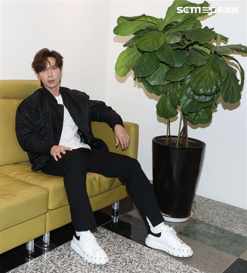 全明星陳勢安三立新聞網專訪。（記者邱榮吉/攝影）