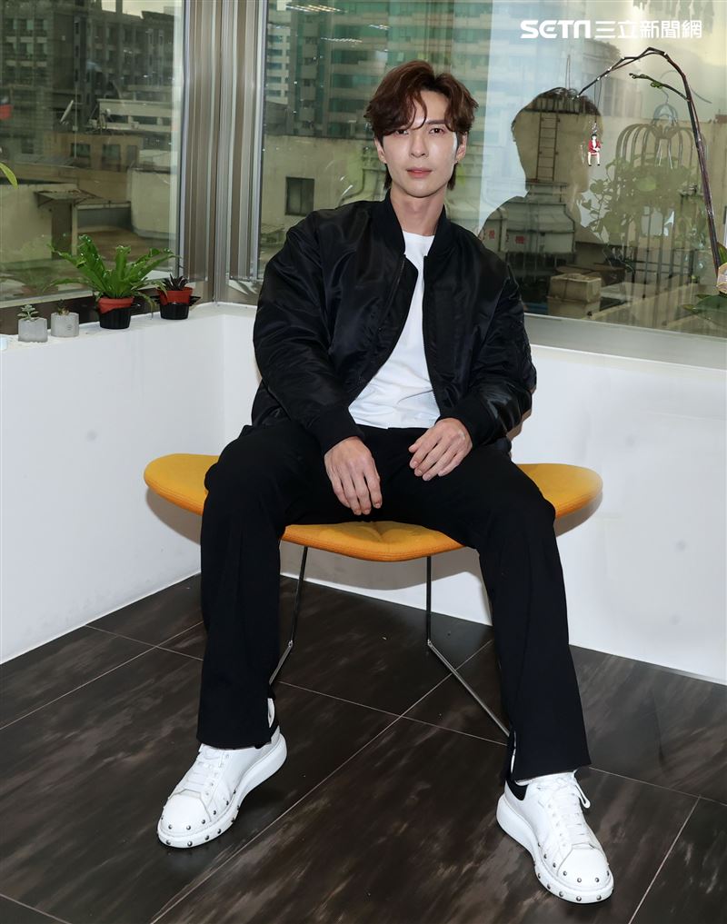 全明星陳勢安三立新聞網專訪。（記者邱榮吉/攝影）