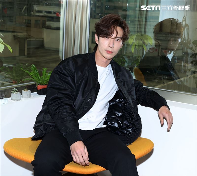 全明星陳勢安三立新聞網專訪。（記者邱榮吉/攝影）