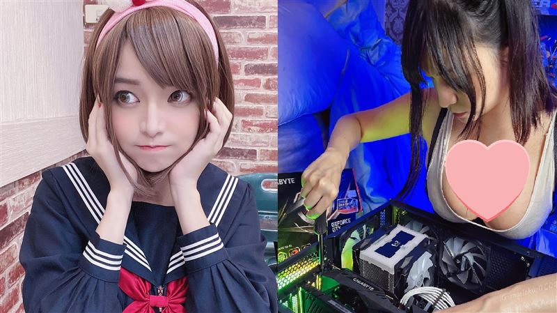 辣模低胸修電腦　網：看30次學不會