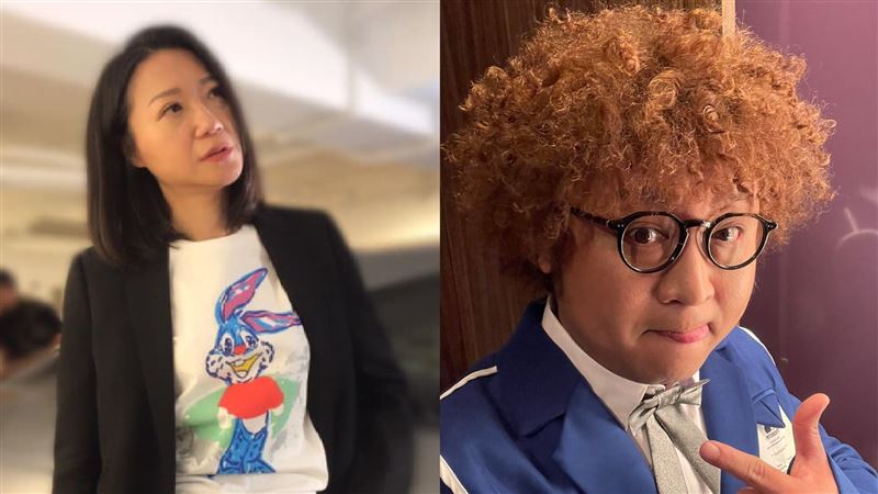 曲家瑞曬納豆畫像　背後一對翅膀惹議