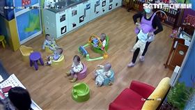 台中南屯區華興托育中心黃姓托育員長期虐待5個月女嬰，遭台中地院判刑。家長控訴，同班三位老師全都有施虐。(圖／當事人授權提供)