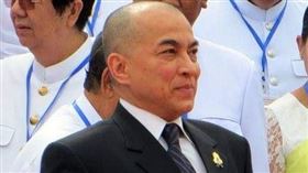 柬埔寨國王西哈莫尼 （圖／翻攝自@unofficialpageking臉書）