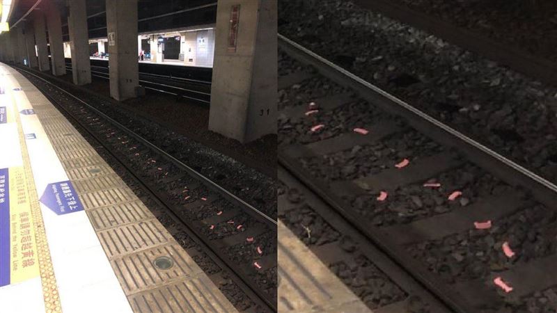 他見鐵軌「撒紅紙」內行解答：保平安