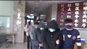 大安分局逮捕林男等人 翻攝