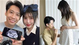知名YouTuber「這群人」中的成員尼克和老婆Ashly/懷孕了。