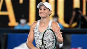 ▲巴蒂（Ashleigh Barty）首度闖進澳網女單決賽。（圖／路透社／達志影像）